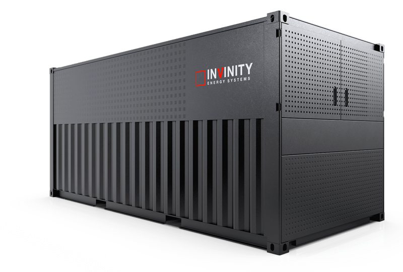 Invinity battery container